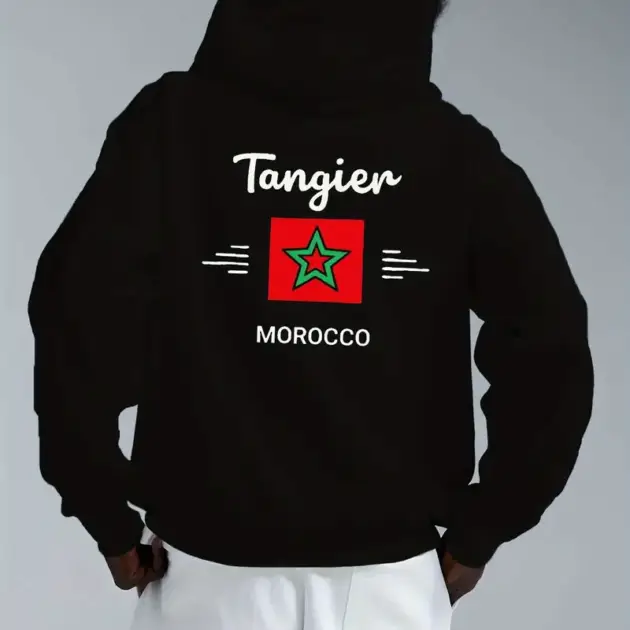 Sweat à Capuche Graphique Tanger