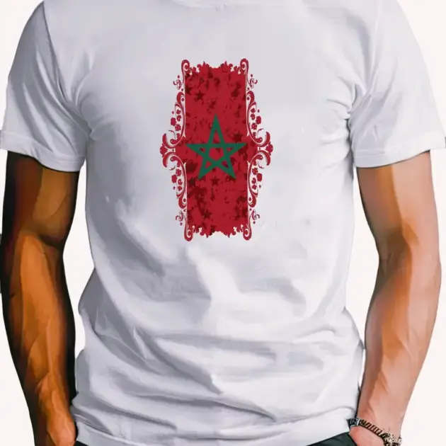 [Tissu en Polyester] T-Shirt Décontracté