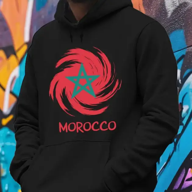 Sweat à Capuche Inspiré du Maroc