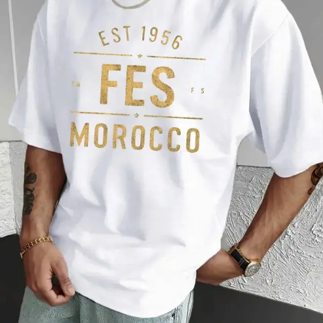 T-Shirt Vintage Maroc